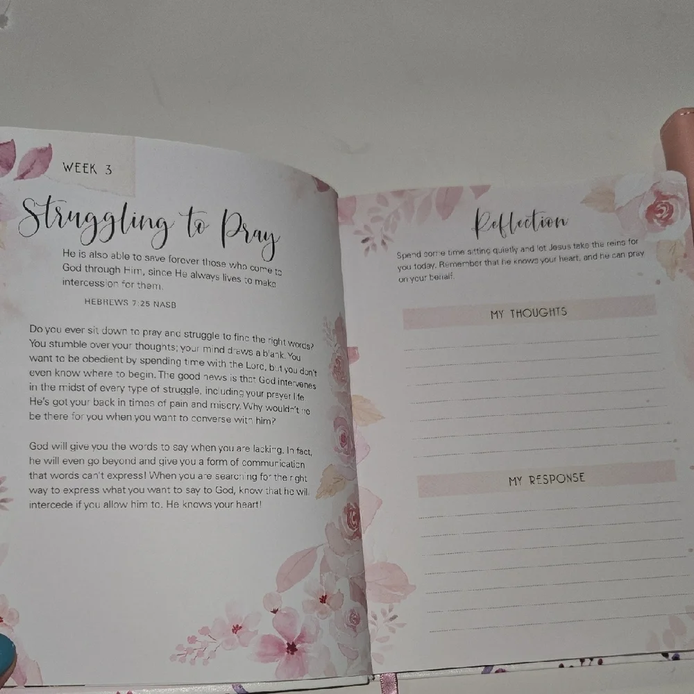 Floral and Butterfly Prayer Journals